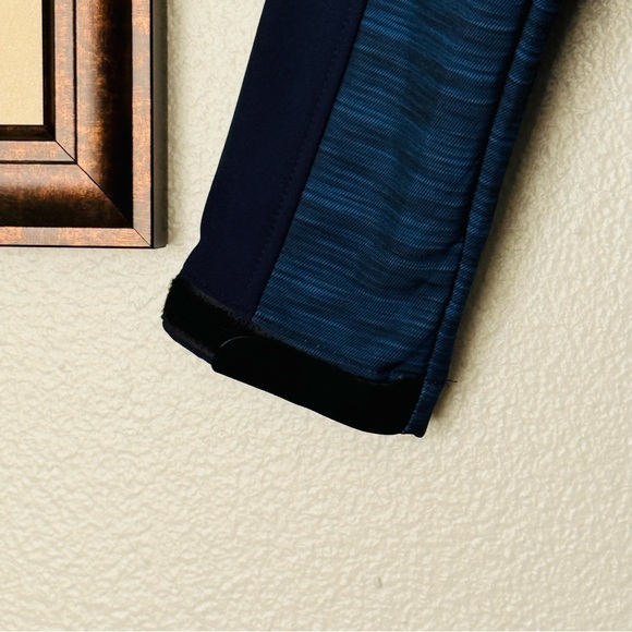 Boys Snozu Navy Zip Front Hooded Rain Jacket Size Large 14/16 - Picture 3 of 10